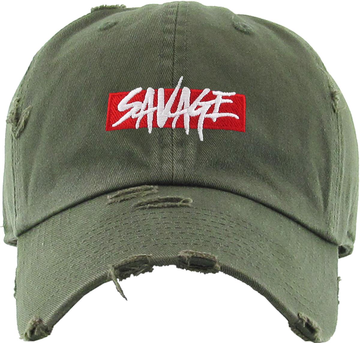 Savage Vintage Dad Hat - iNeedaHat.COM