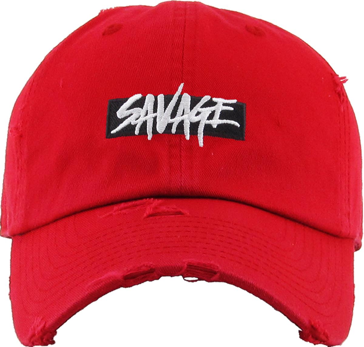 Savage Vintage Dad Hat - iNeedaHat.COM