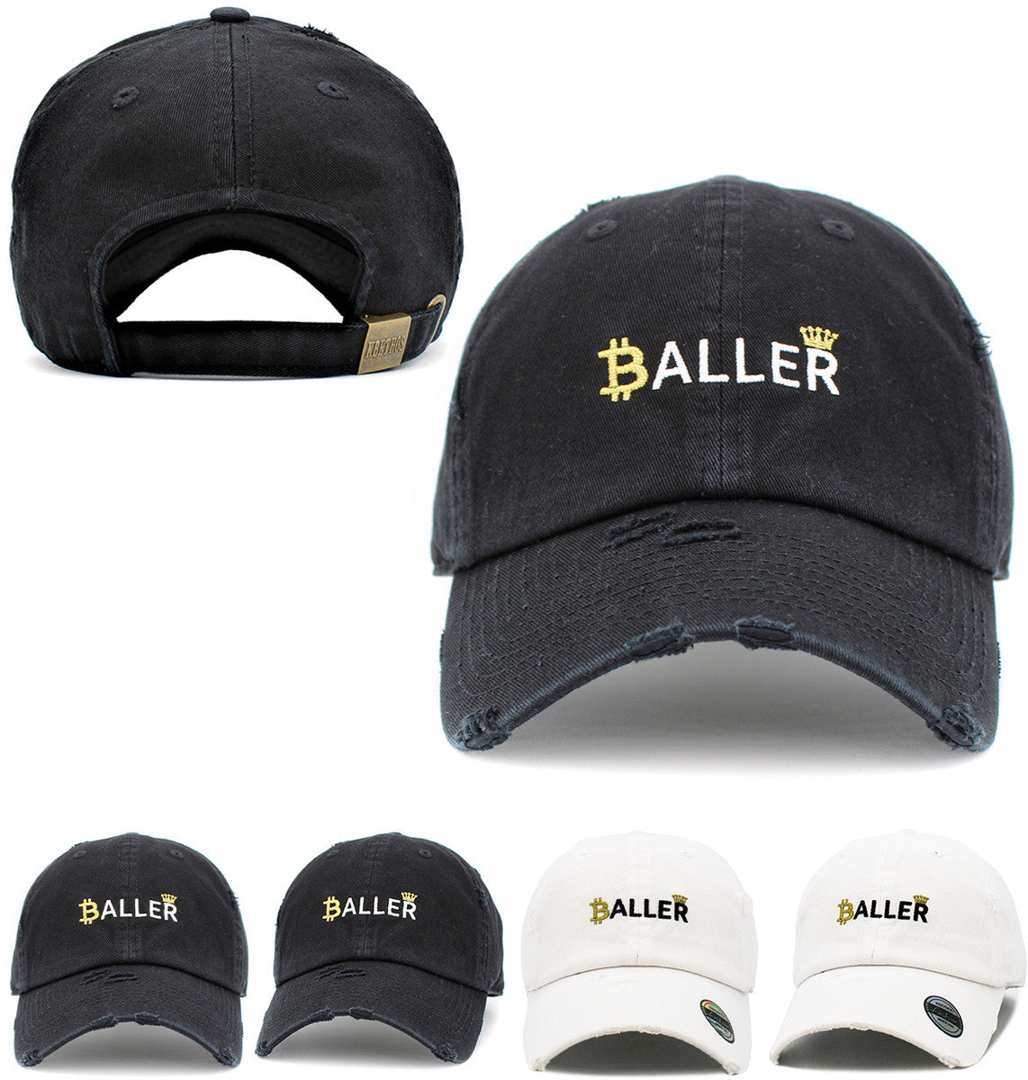 Baller Vintage Dad Hat - iNeedaHat.COM