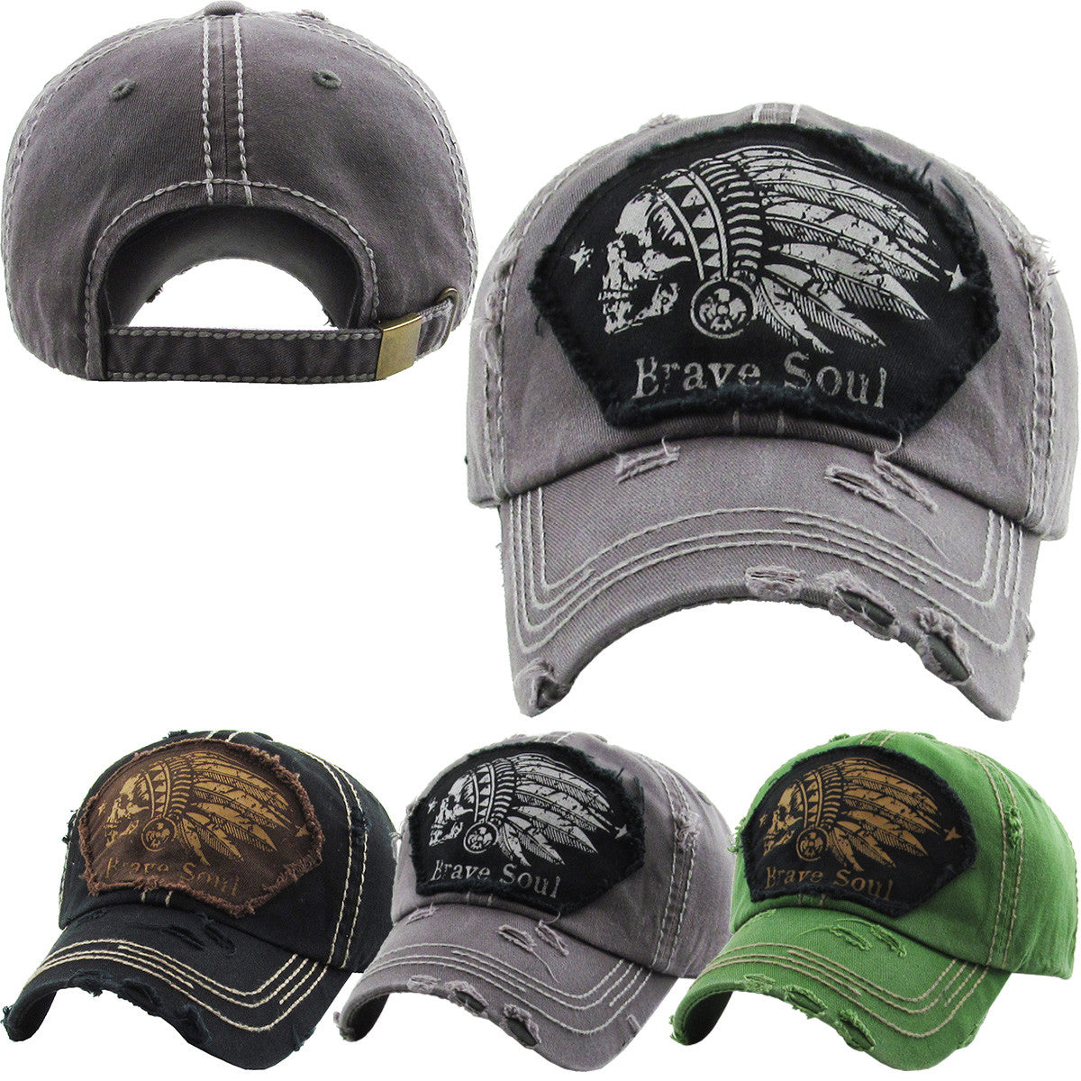 Brave Soul Vintage Hat - iNeedaHat.COM