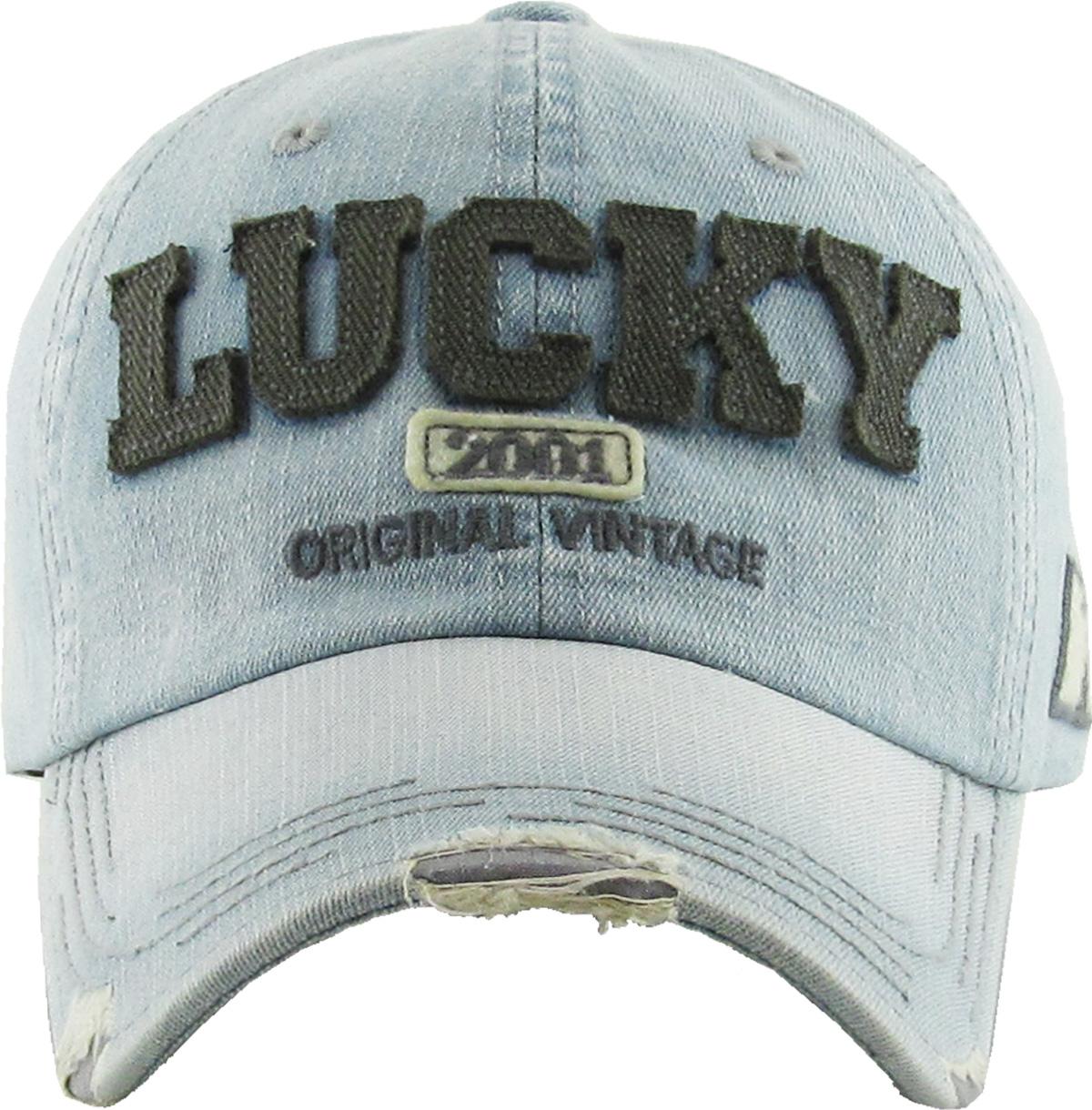 Lucky Vintage Hat - iNeedaHat.COM