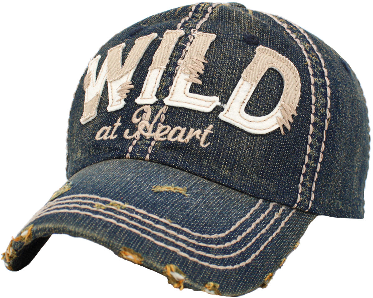 Wild At Heart Vintage Hat - iNeedaHat.COM