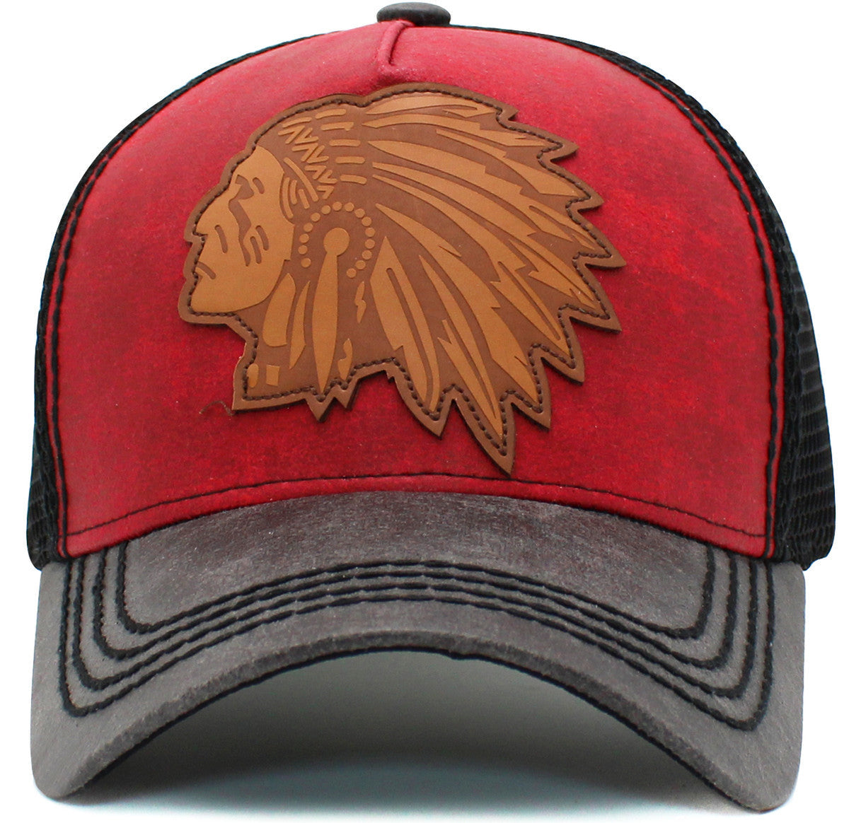 Chief Mesh Back Vintage Hat - iNeedaHat.COM