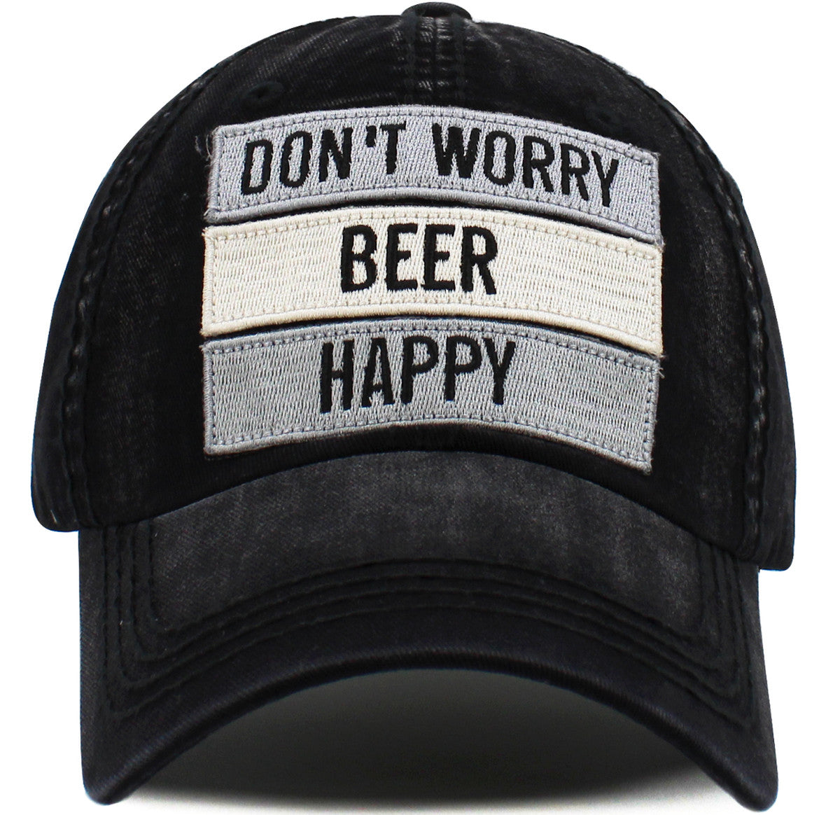 Don’t Worry Beer Happy Vintage Hat - iNeedaHat.COM