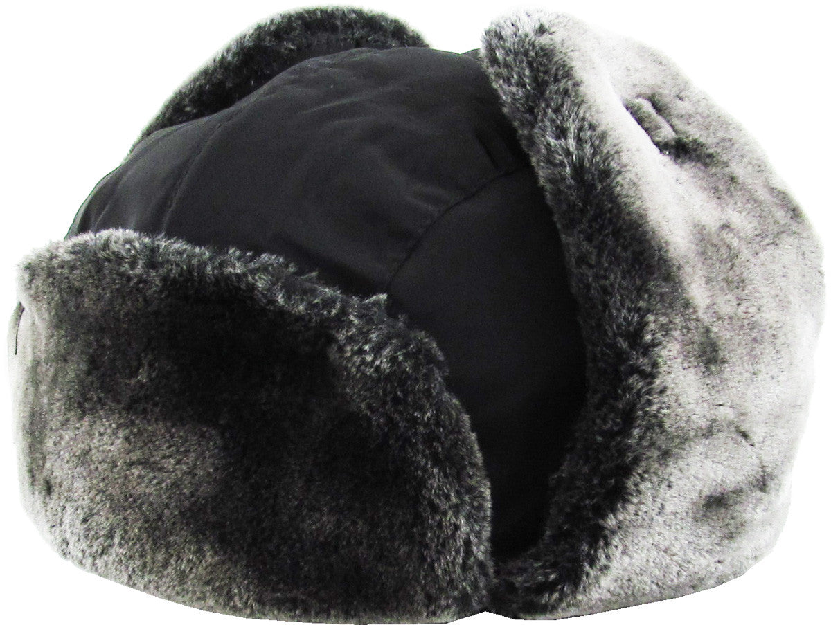 Soft Fur Solid Trapper Hat - iNeedaHat.COM